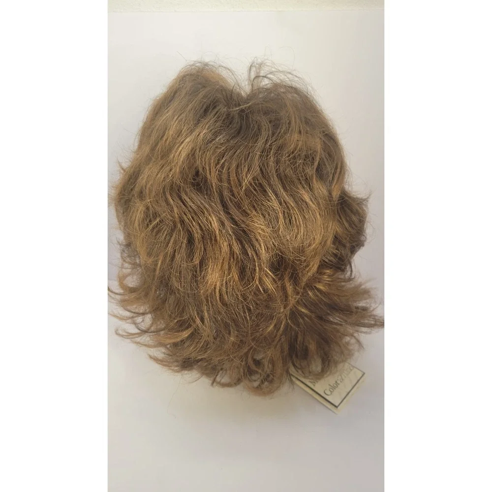 Tony of Beverly Sonya Wig 27T33B Auburn Blonde Curly Layered Bob Synthetic